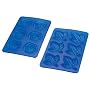 Lekue Silicone Leaf and Rose Butter Molds, Set of 2