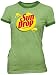 Sun Drop Citrus Soda Green Costume Juniors T-shirt Tee