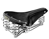 Brooks Saddles B73 Bicycle Saddle (Chrome Rails, Black)
