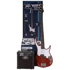 Peavey Zodiac Stage Pack Rot E-Gitarre Einsteigerset incl. DVD, Gitarren Gurt, Gigbag, Kabel, Digitales Stimmger�t, Plektren und ein Satz Saiten