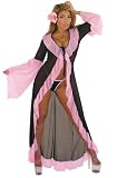 Custom Made Show Stopper, Ruffled Coat Gown with dramatic Sleeves.