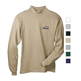 Anvil - Adult Cotton Deluxe Extra-Heavyweight Long-Sleeve Mock Turtleneck (12479)