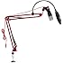 Neewer&reg; NW-35 Adjustable 31.5"/80cm Studio Recording Microphone Suspension Boom Scissor Arm Stand with Microphone Clip & Table Mounting Clamp (Red)