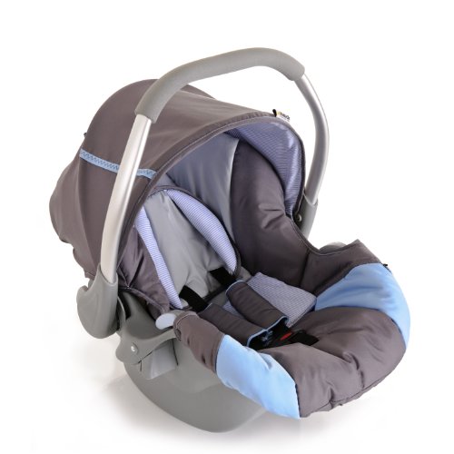 Imagen 1 de Hauck 613443 Comfort M 12 - Silla de coche, con fijaciones para carritos convertibles (grupo 0+, bebés hasta 13 kg), color gris