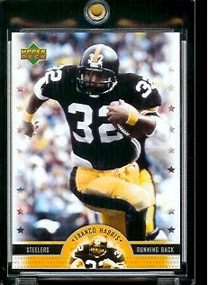 2005 Upper Deck Legends Franco Harris Pittsburgh Steelers Football Card #84 - Mint Condition - In Protective Display Case !!