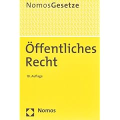 �ffentliches Recht: Nomos Gesetze, Rechtsstand: 1. September 2009