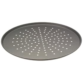 Click here to buy Chicago Metallic Professional Nonstick Pizza Crisper by Chicago Metallic.