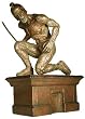 Talos 12" Collectible Statue From Jason and the Argonauts (Kneeling Position)