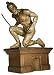 Talos 12" Collectible Statue From Jason and the Argonauts (Kneeling Position)