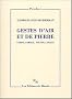 Gestes d'air et de pierre : Corps, parole, souffle, image