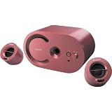 Sony Red 2.1 Multimedia Speaker System With Subwoofer /system