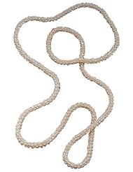 White 45" Freshwater Pearl Rope Necklace