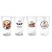 Budweiser Pint Glass Set of 4