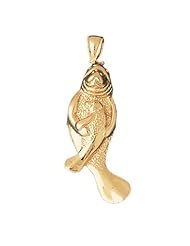CleverEves 14K Gold Pendant Manatee 7.6 - Gram(s)