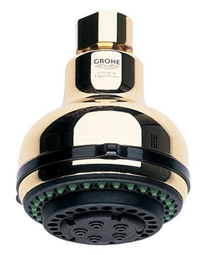GROHE Relexa 4-Pattern Spray Showerhead, Polished Brass #28275R00