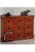 Kitchen & Housewares : Craftsman File Console 9-drwr Chest Dark Oak