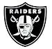 Oakland Raiders NFL Silver Auto Emblem