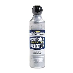 MMF Industries 200322300 Sure N Fast Counterfeit Detector, Over 1,000 Applications per Bottle