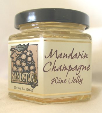 Mandarine Champagne Jelly, 6oz by Sandstone Farms