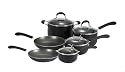 T-Fal Professional Total Nonstick 10-Piece Cookware Set, Black