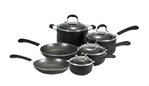 T-Fal Professional Total Nonstick 10-Piece Cookware Set, Black