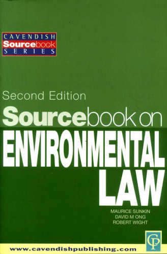 Sourcebook on Environmental Law 2/e