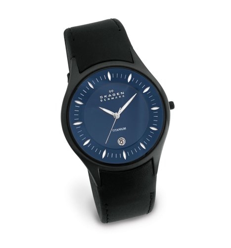 Skagen Mens Titanium Watch 342XLTLM