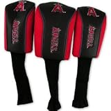 MLB An Angles Tri-Pack Mesh Headcovers 460cc Driver NEW