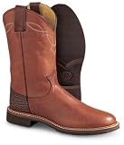 Mens Justin® 1879 Work Western Boots Rust