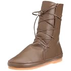 [モーイフェミニン] MOOI FEMININE レースアップ レザー ショートブーツ
