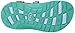 Chaco womens Zx1 Ecotread Kids athletic sandals, Dagger, 2 Little Kid US