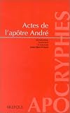 Actes de l'ap�tre Andr�