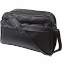 Milan Collection Vinyl Carryall Tote, Black (Schminken)