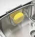 Kitchen & Housewares : Single Sink Caddy - Lattice (Stainless) (4 1/2"H x 6"W x 4"D)