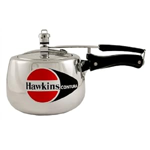 Hawkins Contura Pressure Cooker, 6-1/2-Litre New Shape