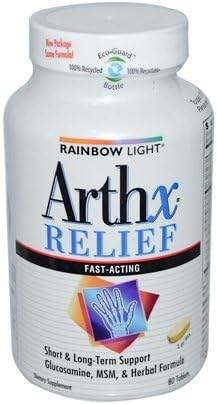 Rainbow Light Arthx Relief 80 Tablets