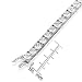 4167frogFCL. SL75  Sterling Silver 1.00 Carat Diamond TennisBracelets 7.5