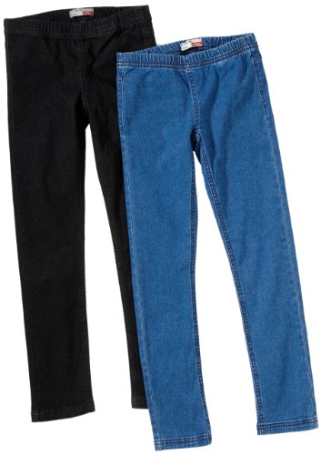 NAME IT M&auml;dchen Jeans (2-er Pack) 13068259, Gr. 128/134, Blau (DENIM) Preisvergleich