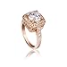 Fashion Plaza Women`s Cubic Zirconia Engagement Ring R30