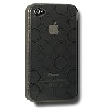 Amzer Circle TPU Skin Case for iPhone 4 - Smoke (Fits AT&T and Verizon iPho ....