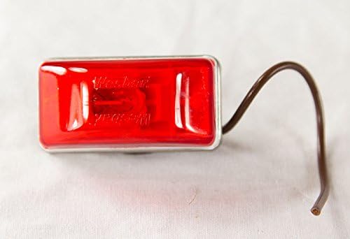 Wesbar 203234 Waterproof Combination Clearance/Marker Lights Red