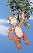 Inflatable Small Monkey 20in