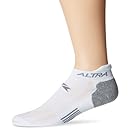 Altra Sprint No Show Socks, White/Gray, Small