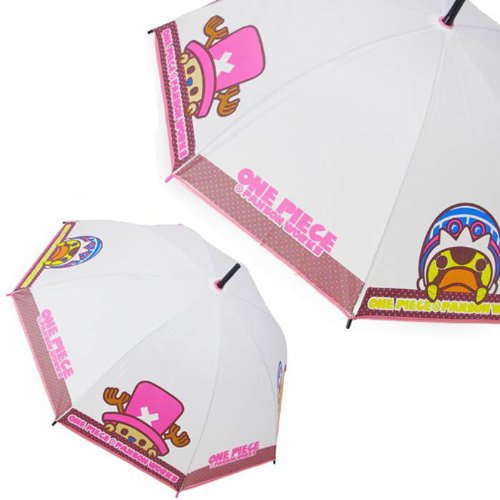 子供傘55cm ワンピースルックアウト32204 キャラクターPOE傘 かさ カサ 子供カサ 子供かさ 雨具 キッズかさ ワンピース キャラクター ビニール 通園 通学 プレゼント