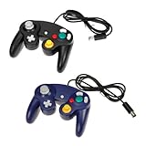 GTMax Black and Indigo Controller for Nintendo Wii Gamecube