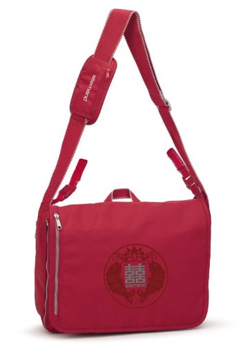 Allerhand AH-PE-MB-03 Wellness / 03 - Messenger Bag Wellness red Preisvergleich