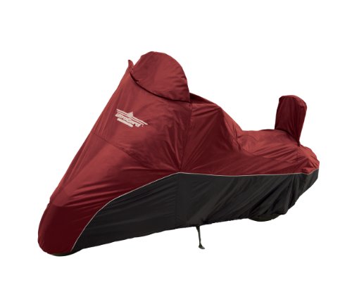 UltraGard 4-459AB Cranberry/Black Cruiser Motorcycle Cover On Sale