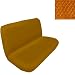 Universal Fit Swirl Rear / Bench Seat Cover - Gold