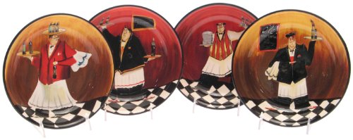 Certified International Bistro 9-Inch Soup/Pasta Bowl, Set of 4 On Sale