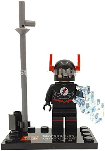 8PCS THE FLASH Man Lighting Thunder Ray Velocity Super Heroes Avengers Building Blocks Minifigures Toy Compatible With LEGO